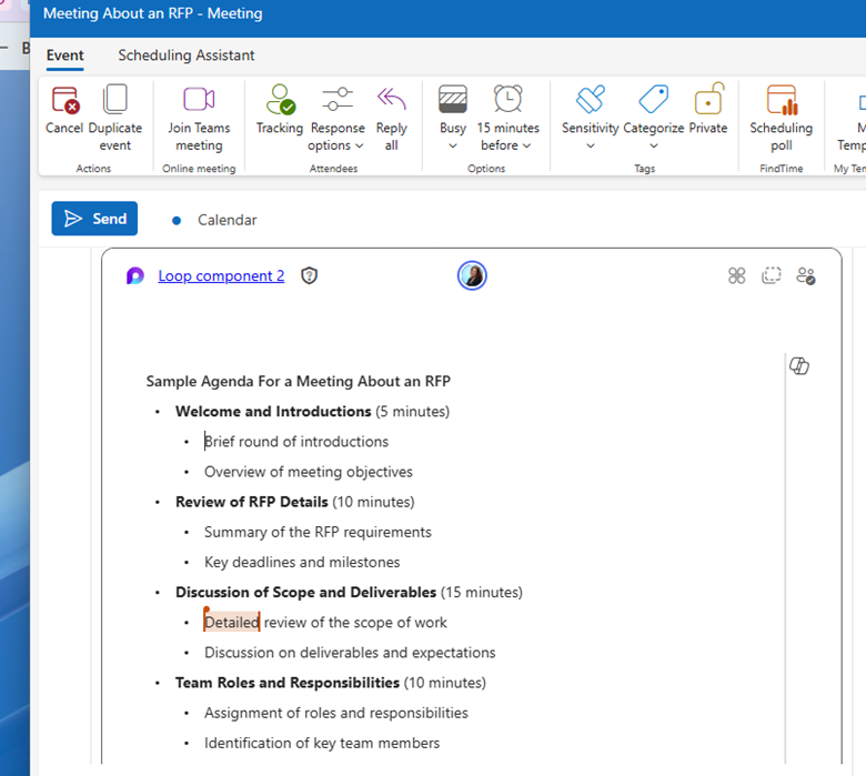 Create a Dynamic Meeting Agenda with Microsoft Loop